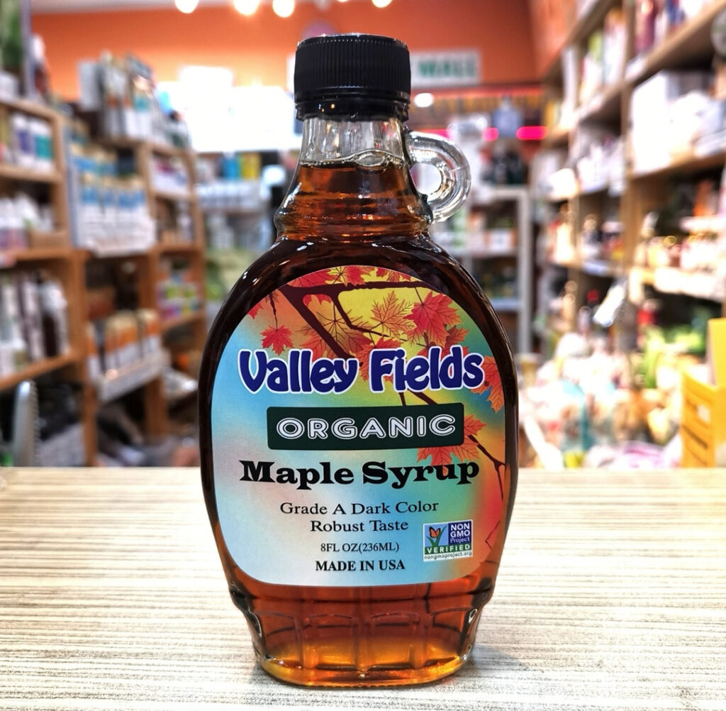 Valley Fields Maple Syrup Robust Taste 100% Organic, 236ml