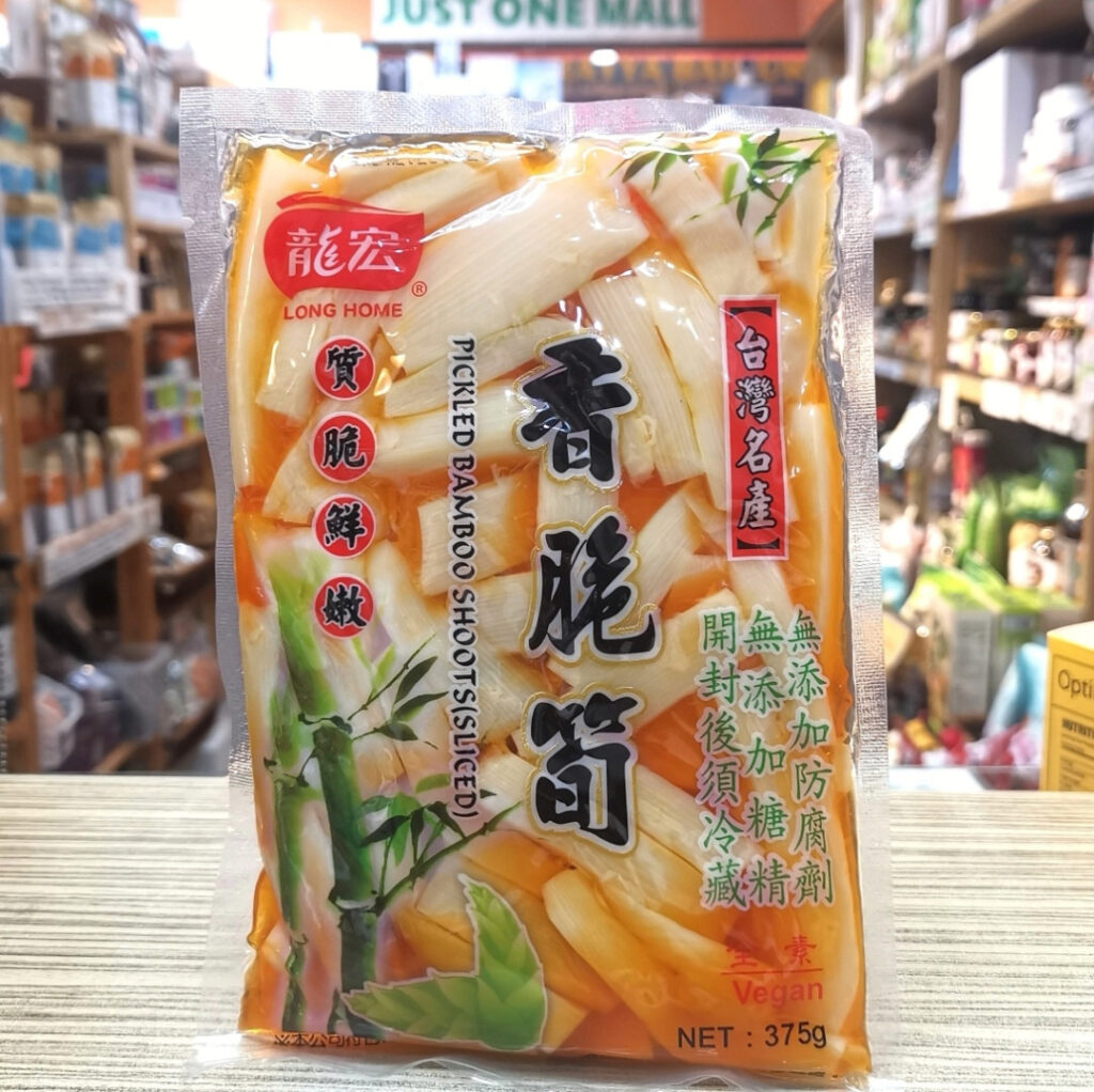 Long Home - Pickled Bamboo Shoots (Sliced) 龙宏-香脆笋 375g