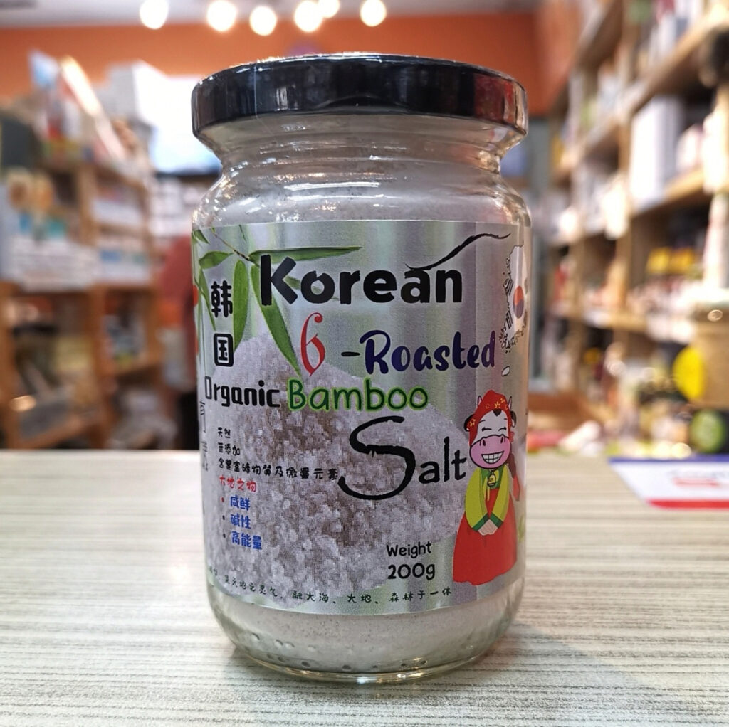 Organic Korean Bamboo Salt (6 Roasted) 有机韩国六烤竹盐 200g