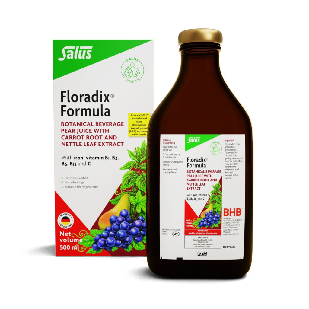 Salus Floradix Formula Liquid Iron 500ml