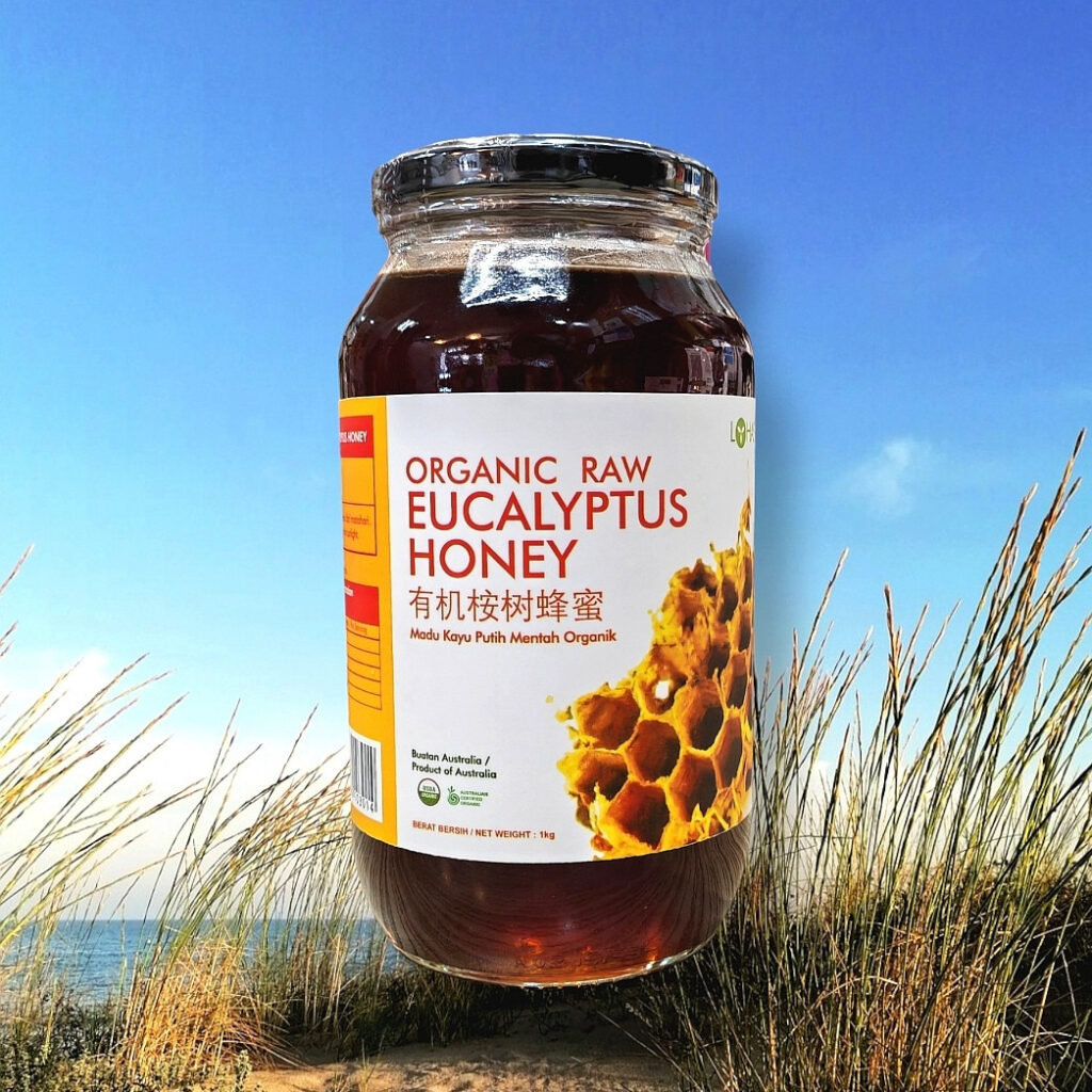 Organic Raw Eucalyptus Honey 有机桉树蜂蜜 1kg