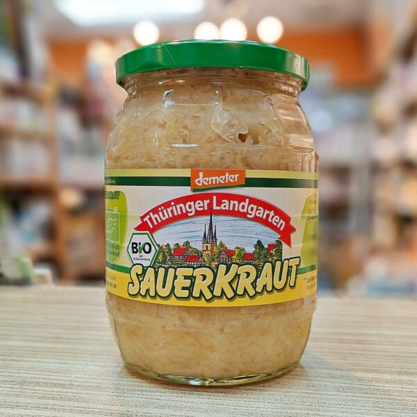 Thuringer Landgarten Demeter SAUERKRAUT from Germany 680g