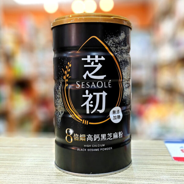 芝初-高鈣黑芝麻粉 SesaOle 100% Black Sesame Powder 380g