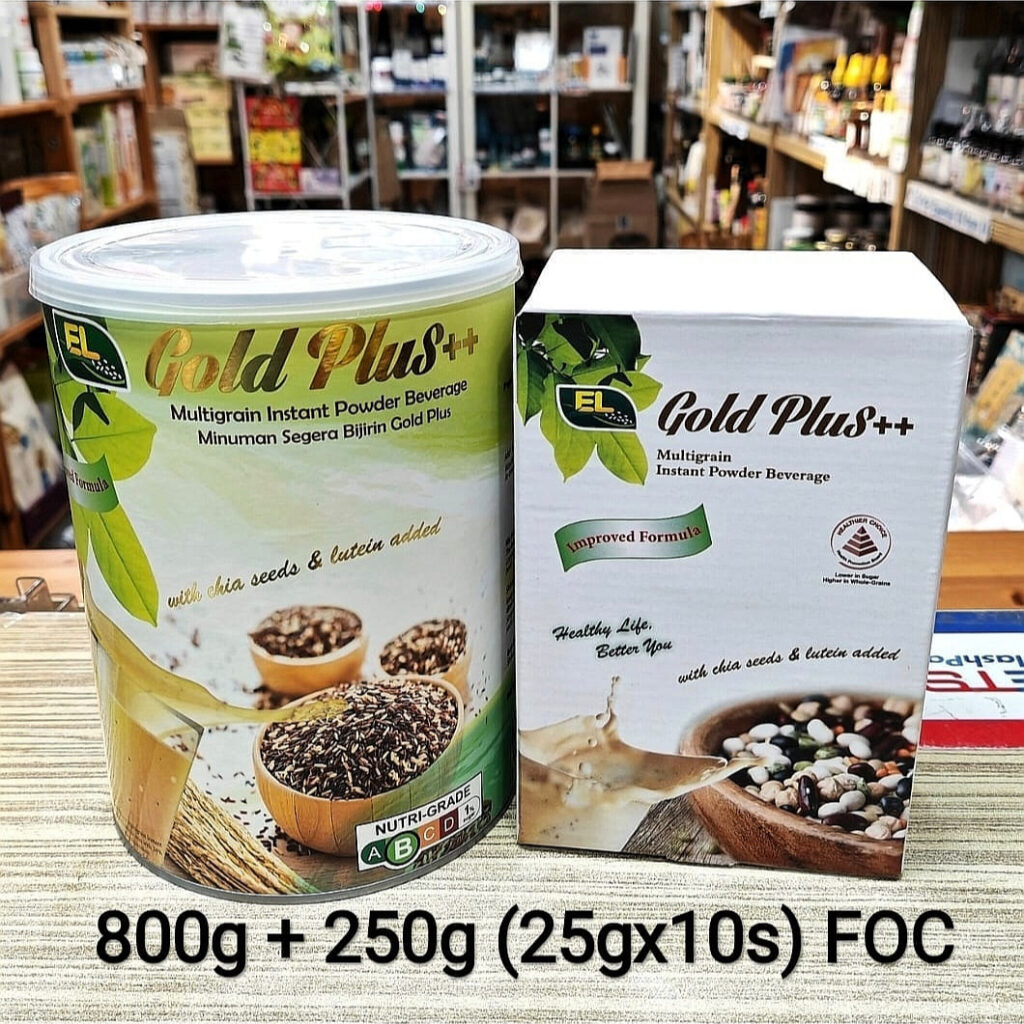 EL Gold Plus Multigrain Instant Beverage 800g + 250g (25gx10s) FOC
