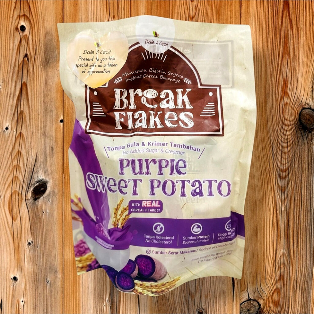 Instant Cereal Beverage - Purple Sweet Potato Brеаk FIakes (35g x 10 packets)