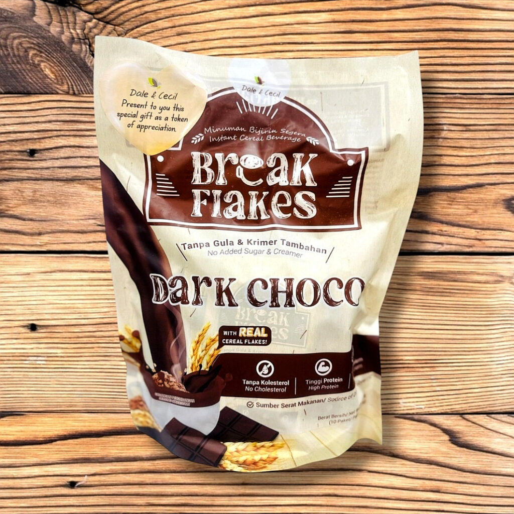 Instant Cereal Beverage - Dark Choco Brеаk FIakes (35g x 10 packets)
