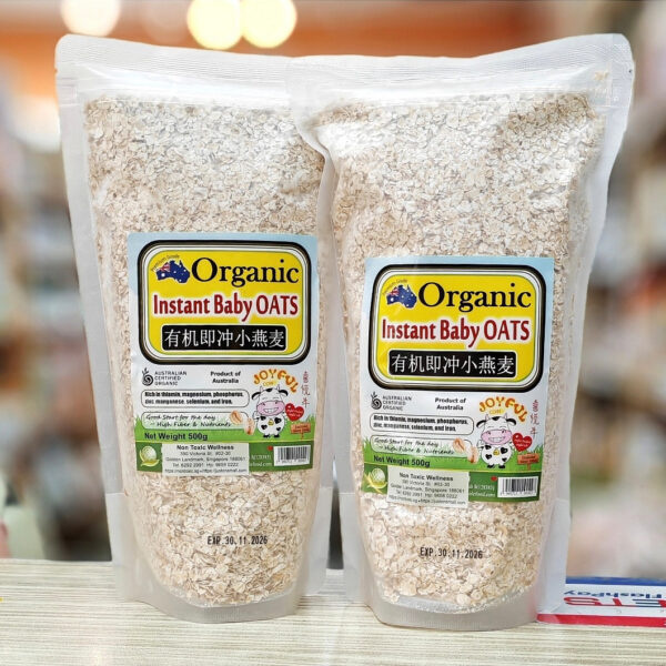 Organic Instant Baby Oats (Australia) 有机即冲小燕麦 (500g x 2pkts)