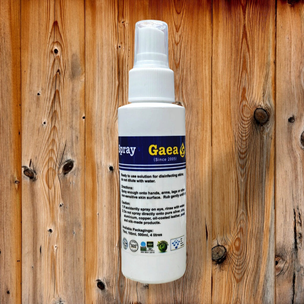Gaea Water 100ml Hand Sanitizer (Electrolysed Water) Japan Technology