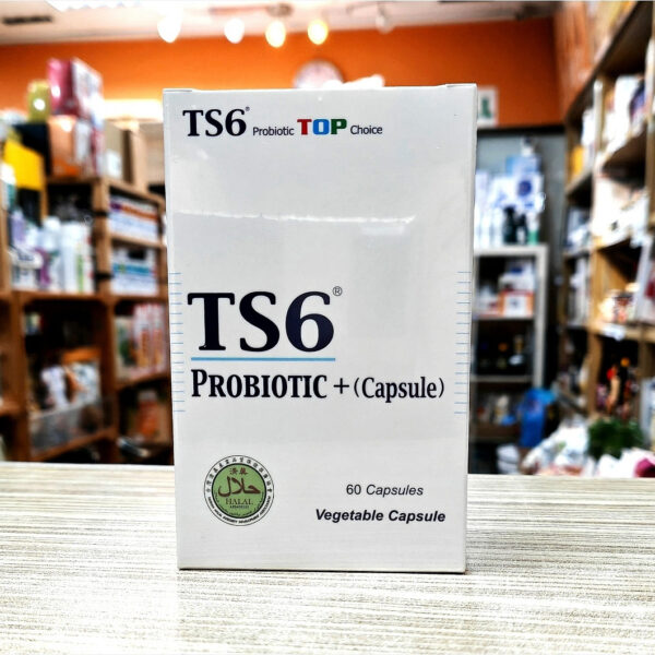 TS6 Probiotic+ Capsule (350mg) 益生菌+胶囊 60's For gut health & immunity