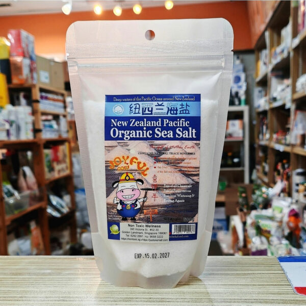 New Zealand Pacific Organic Sea Salt 纽西兰海盐 500g