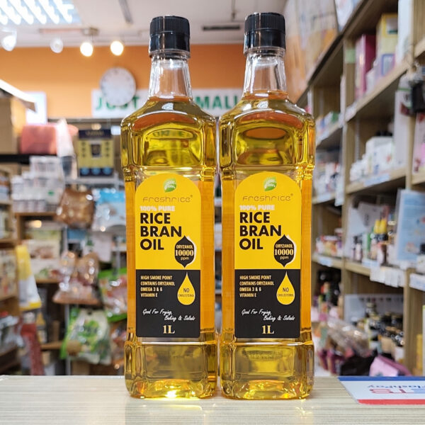 Freshrice® 100% Pure Rice Bran Oil 纯正米糠油 1L - Image 5