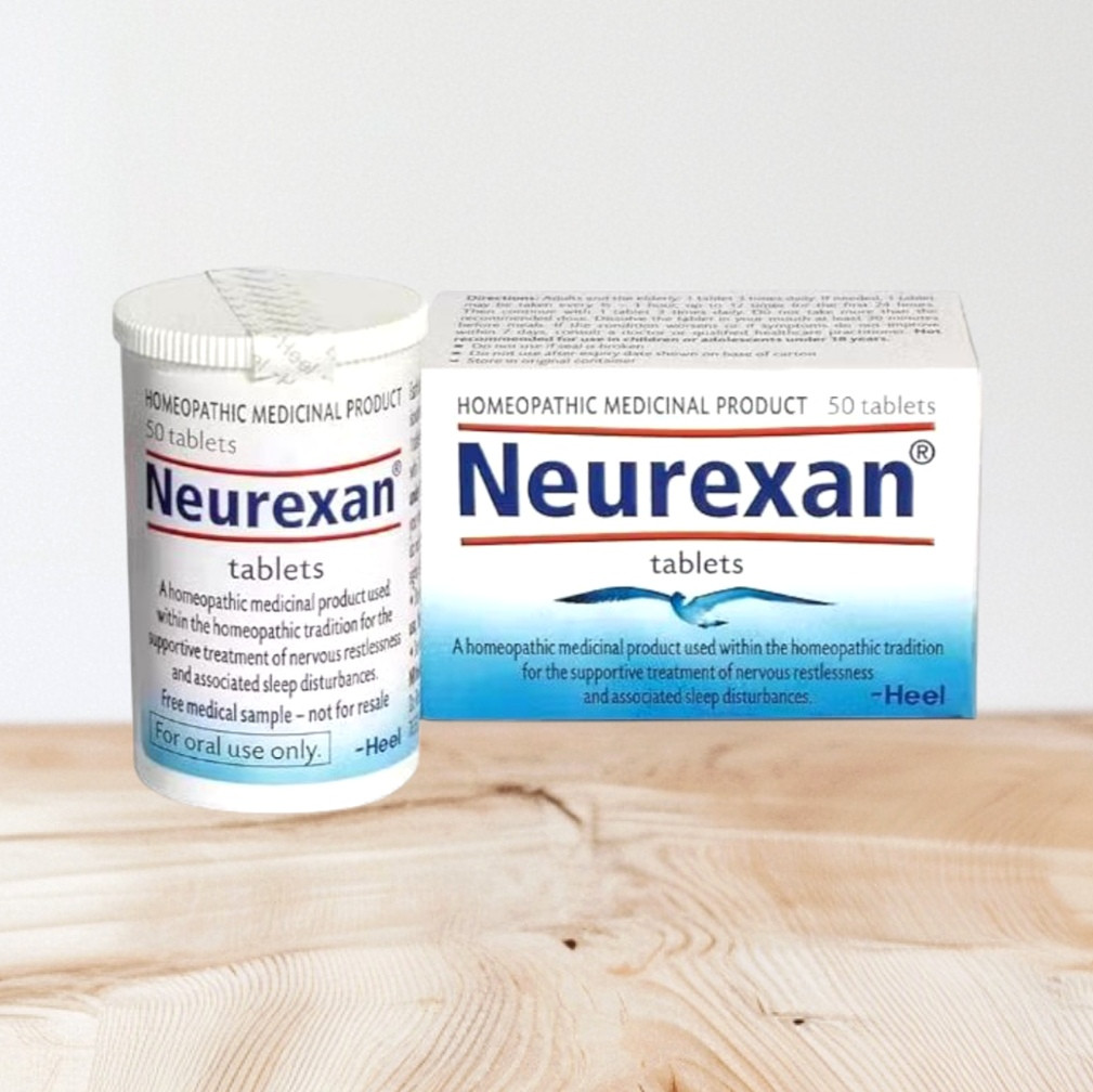 Neurexan Natural Stress & Anxiety Relief - Calms Nervousness, Restlessness & Supports Better Sleep 50 tablets