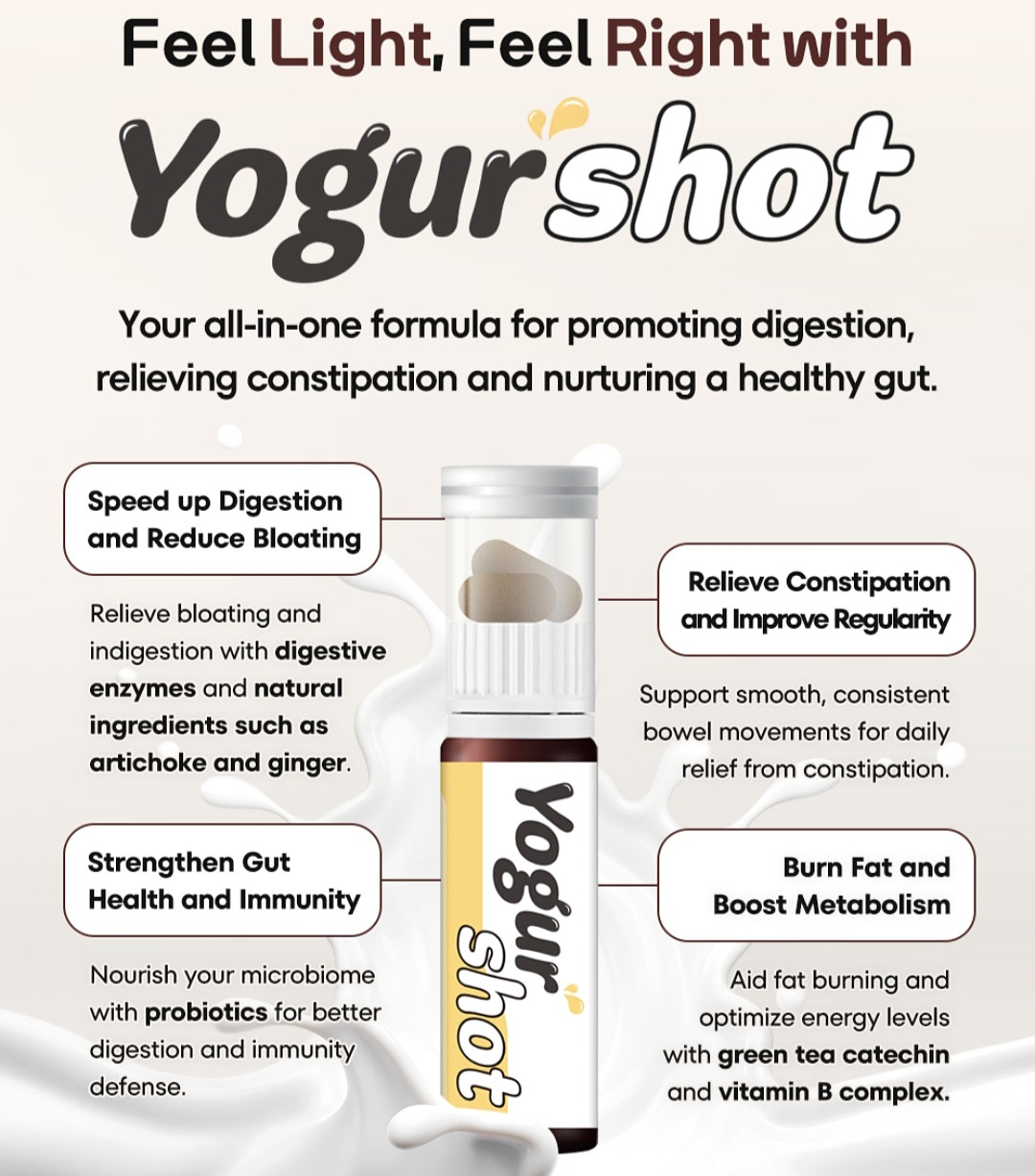 Yogurshot | Digestive Relief & Daily Gut Booster (7 shots) - Image 5