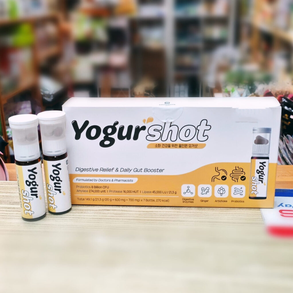 Yogurshot | Digestive Relief & Daily Gut Booster (7 shots) Exp 11/26