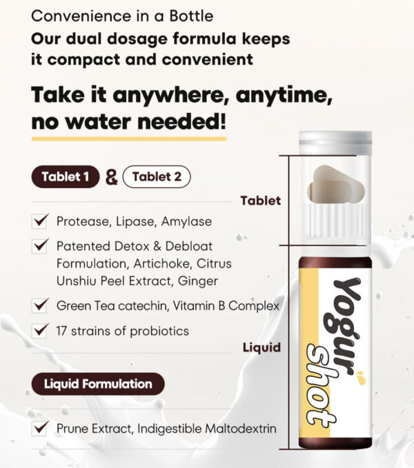 Yogurshot | Digestive Relief & Daily Gut Booster (7 shots) - Image 4