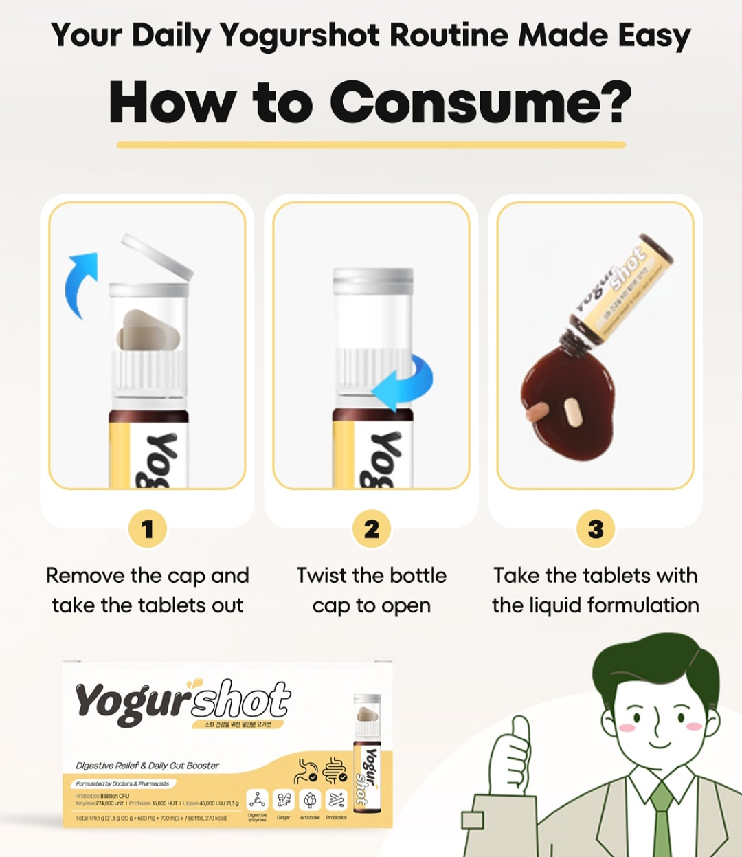 Yogurshot | Digestive Relief & Daily Gut Booster (7 shots) - Image 6