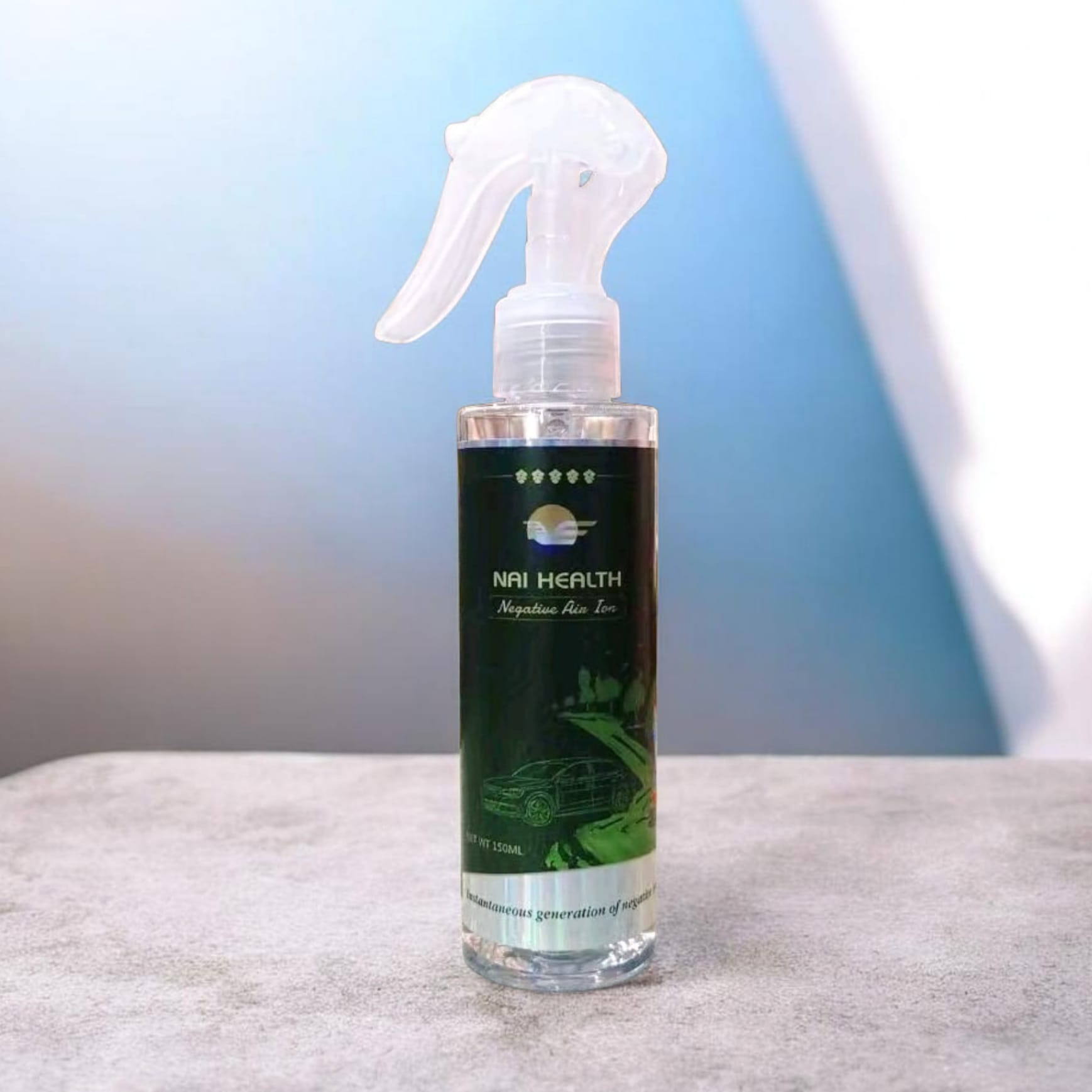 Negative Air ION Spray (NAI) 负离子液 150ml (for Vehicles)