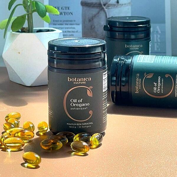Oil of Oregano 180mg Antioxidant 30 softgel capsules