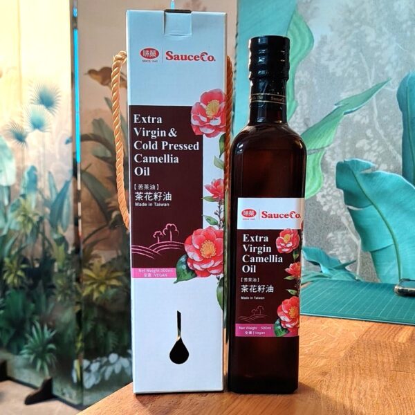 [SauceCo] Extra Virgin Cold-Pressed Camelia Oil《味榮》茶花籽油｜苦茶油 500ml