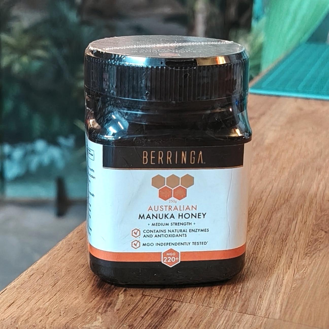 BERRINGA AUSTRALIAN MANUKA HONEY 250g (MGO220+)